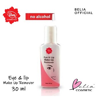 ❤ BELIA ❤ Viva Eye &amp; Lip Make Up Makeup Remover 30 | 60 ml BPOM HALAL