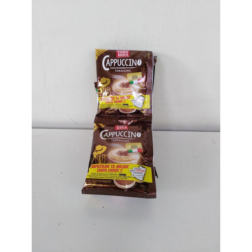 

Torabika Cappuccino Toraccino 25gram Renceng
