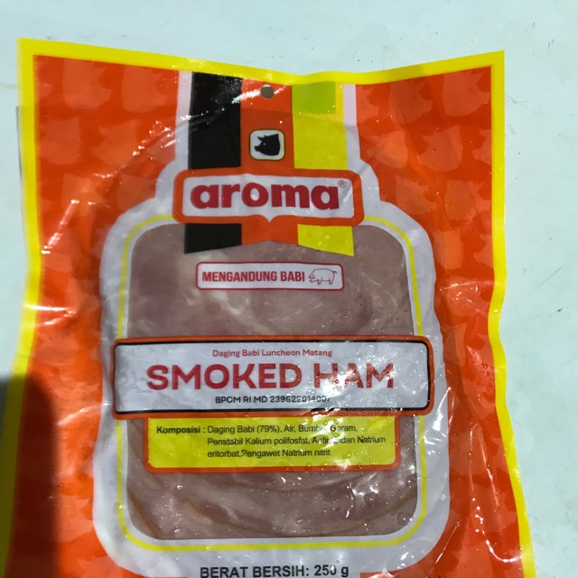 

Aroma smoked ham 250 gr