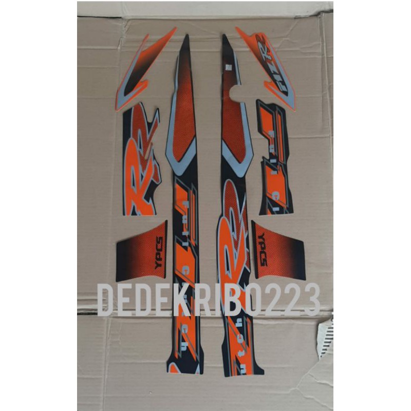 LIST BODY STRIPING STICKER STIKER FIZ R 2002 FULL CLUTCH