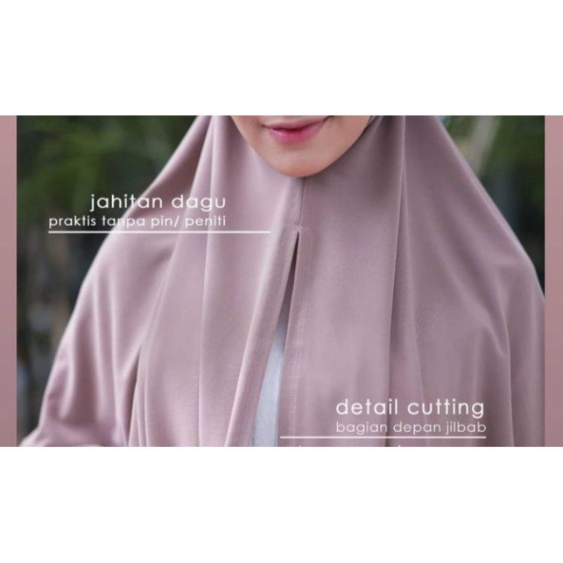 Hijab Jilbab segitiga instan Jersey /Kerudung Instan Jersey/SegiTiga Instan