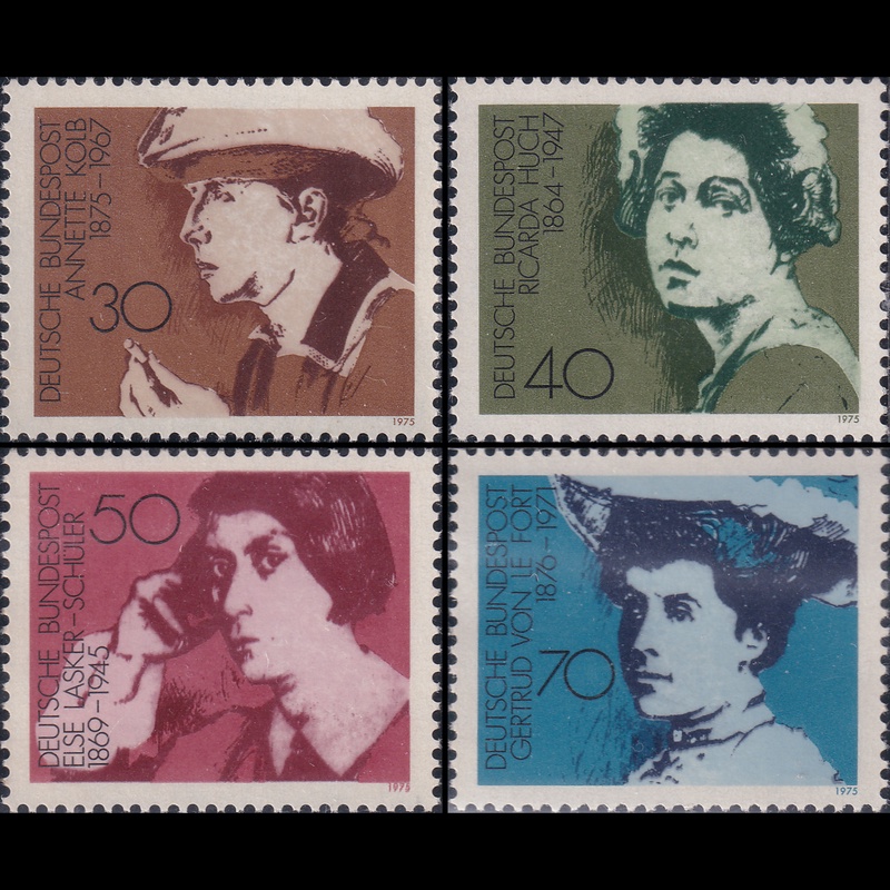 

Prangko Germany 1975 - Famous Women