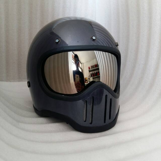 Kaca Inner iner visor shield helm cakil vigano bandit moto3 simpson bell hbc chrom mika KACA SAJA-3