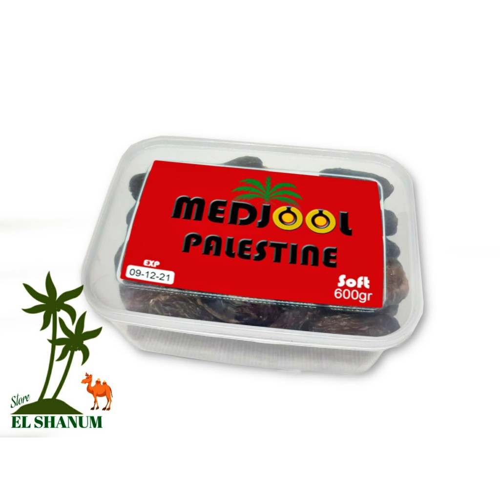 

KURMA MEDJOOL 600g SOFT KEMASAN TOPLES / KUEMA MEDJOOL / KURMA MEDJOOL PALESTINA / ELSHANUM