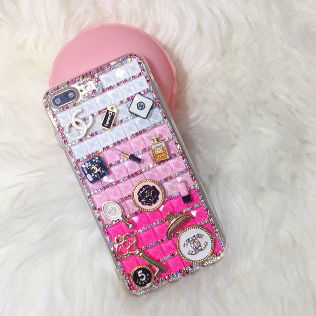 Bling case CH Full set case Oppo F9 samsung vivo ALL TYPE HANDMADE