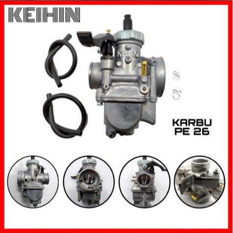 KARBU RATOR RIDE IT ORIGINAL  PE 24 26 28 UNIVERSAL SEMUA MOTOR