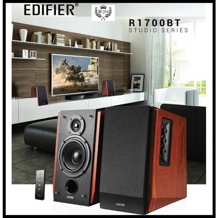 Edifier R1700Bt Bluetooth Bookshelf Speakers 2.0 - 66W Rms