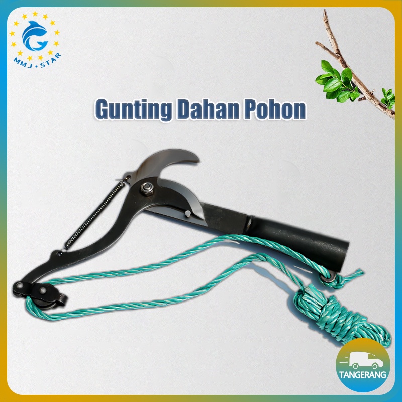 Gunting Dahan Pohon/Tree Pruner/Gunting Dahan Tarik/Gunting Tali Gergaji Pohon Anti Karat