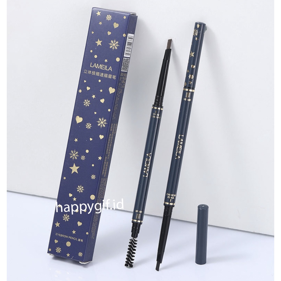 LAMEILA Blue Star Pensil Alis Geometry Eyebrow Colors Double Heads Eyebrows LA138 833