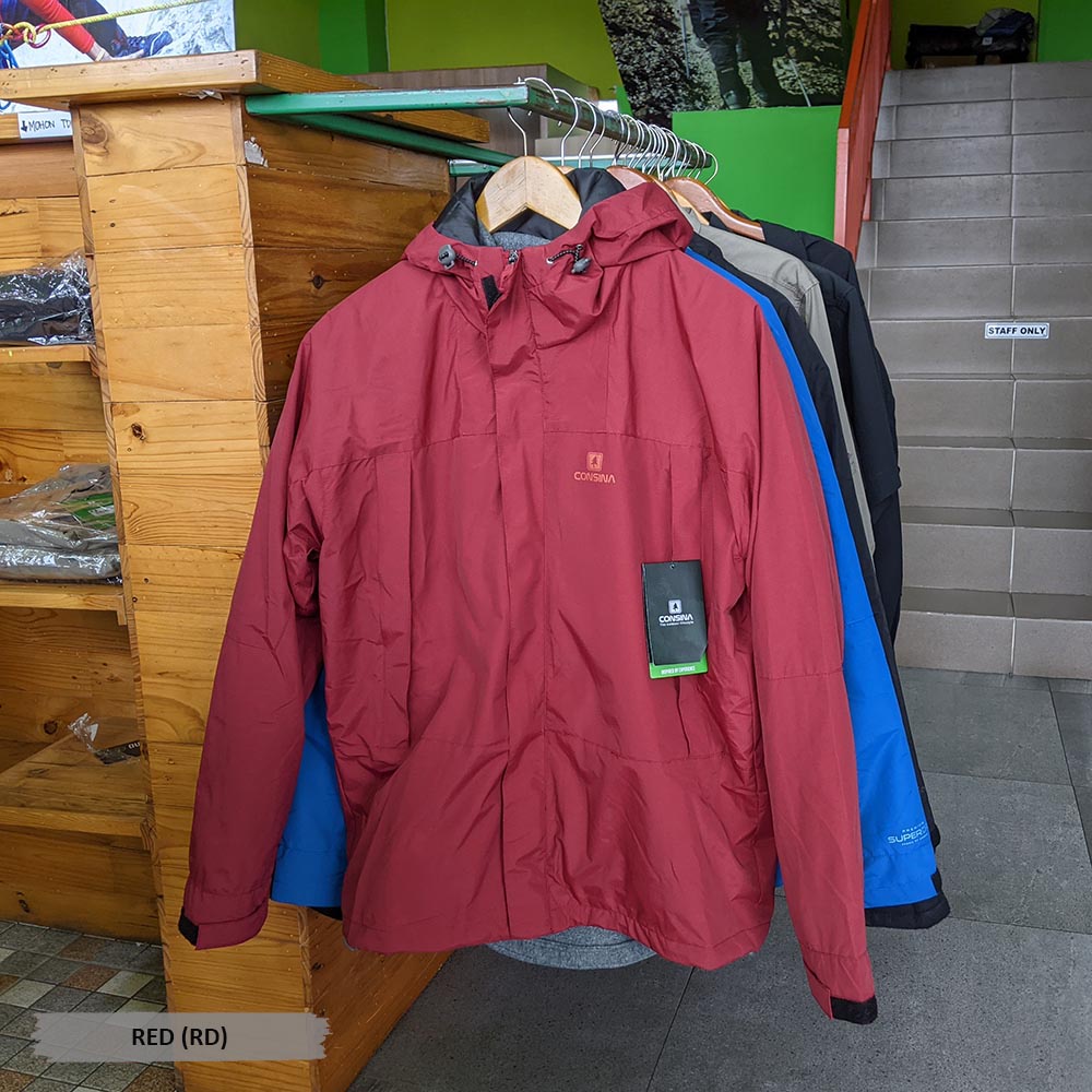 Double Jaket Gunung Outdoor Consina Mountain Guide Inner Polar