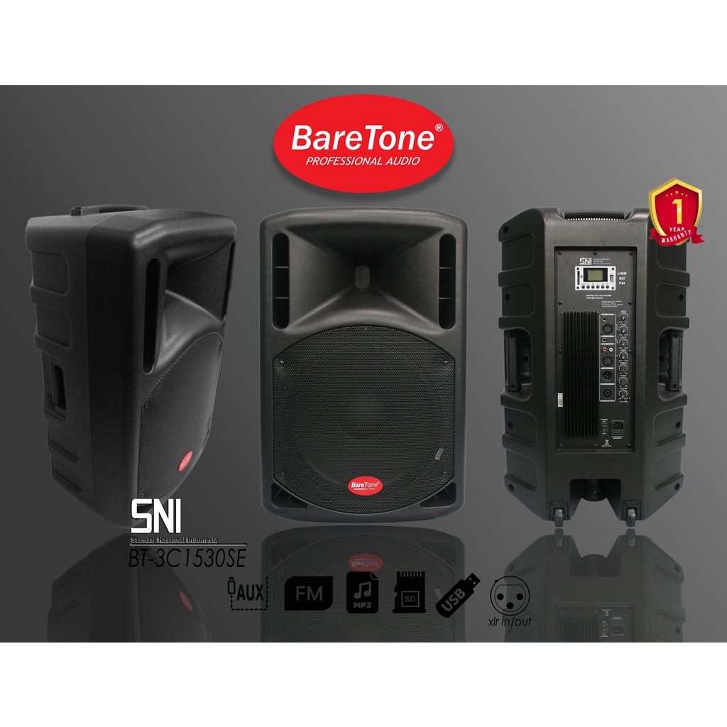 SPEAKER AKTIF BARETONE BT-3C1530SE