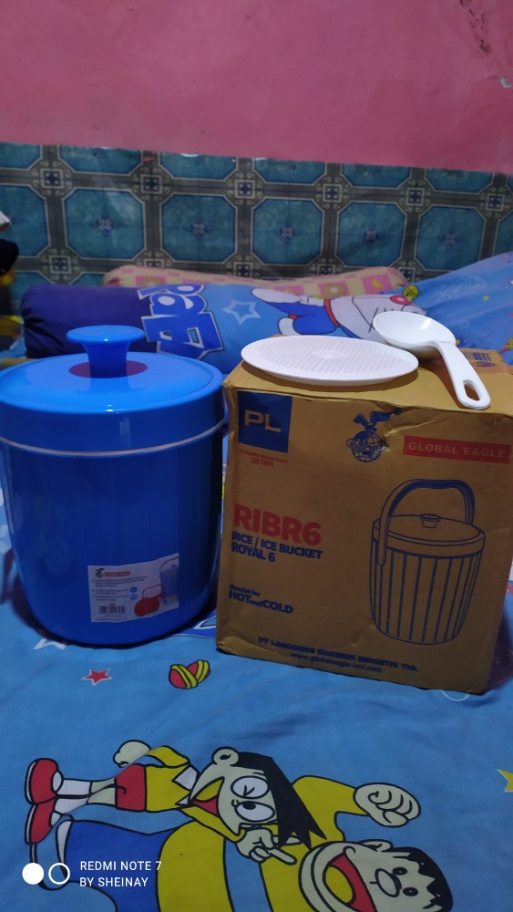 Termos Nasi/rice Ice Bucket Global Eagle/ Tempat Es 6 (enam)