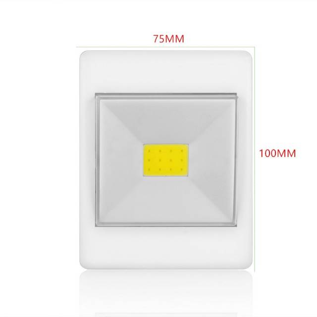 Lampu emergency Saklar LED COB Ultra Bright Night Light 160 lm - SL-608 - White