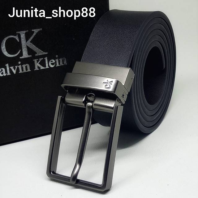MEN BELT GESPER PRIA KULIT ASLI IMPORT TIPE TUSUK