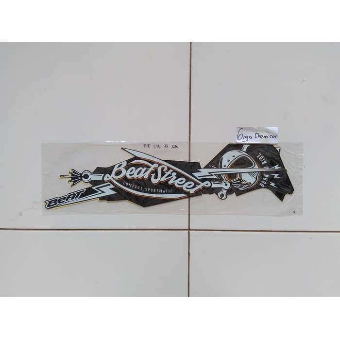 Striping Sticker Lis Beat Street FI ESP 2016 2017 Hitam Original