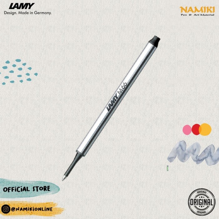 

(BISA COD) LAMY M66 Refill Rollerball Pen Capless - Blue M