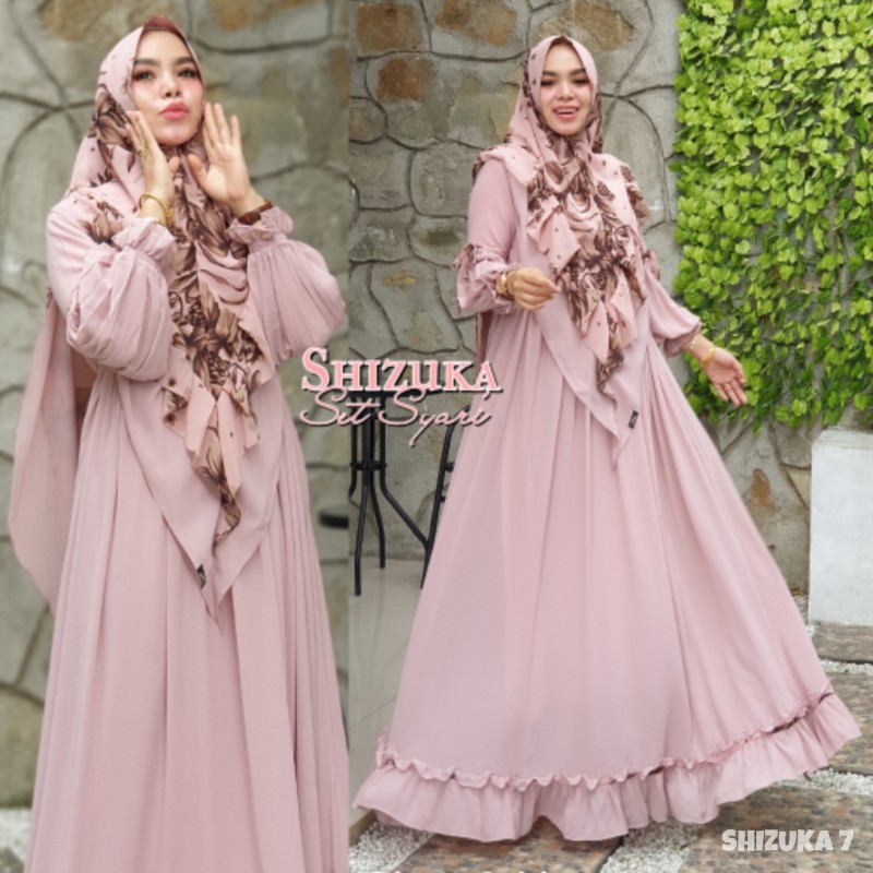 Gamis SHIZUKA 7 (PEACH) Original by ALDISA
