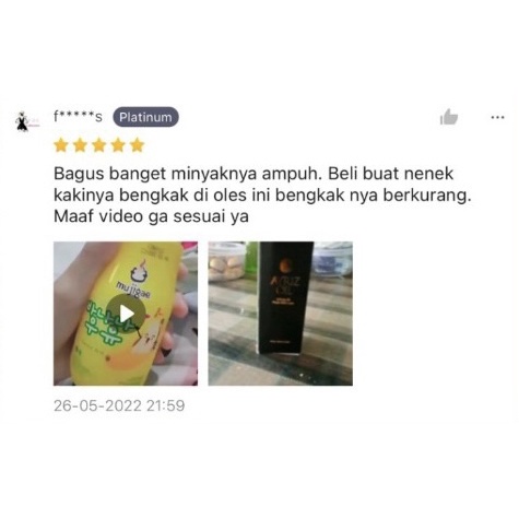 AYRIZ OIL TRAVEL SIZE 50ML MINYAK TERAPI HERBAL MINYAK TERAPI