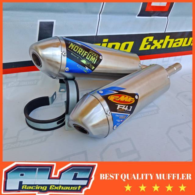 Silencer Knalpot Racing Suzuki Ts125 - RX TRAIL - NINJA TRAIL - FIZ R TRAIL - Satria 2tak trail