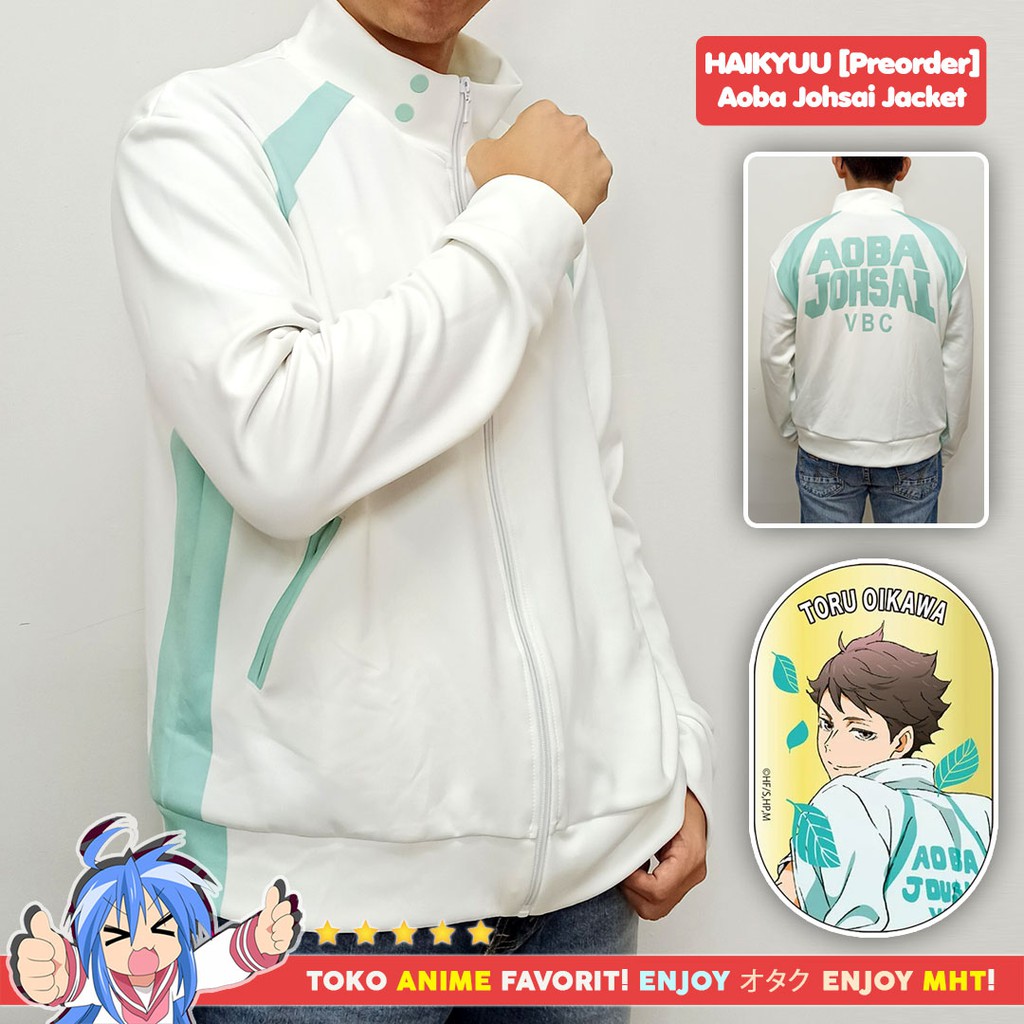 Jaket Anime Full Print Haikyuu Aoba Johsai