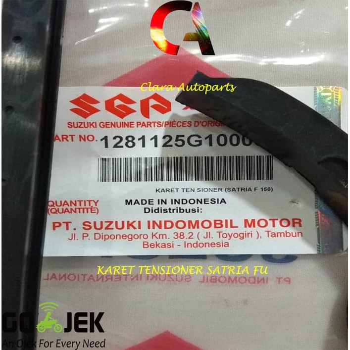 KARET TENSIONER SATRIA FU KARET LIDAH TENSIONER SATRIA FU ATAS BAWAH