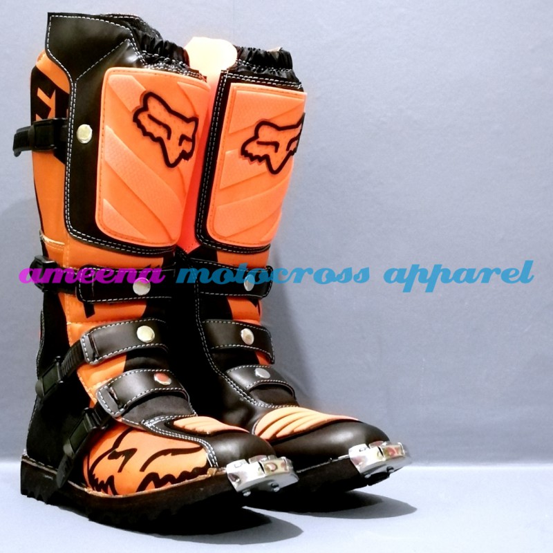 Sepatu Cross Fullprint Besi - Sepatu Trail Motocross - Sepatu MX Adventure - 012