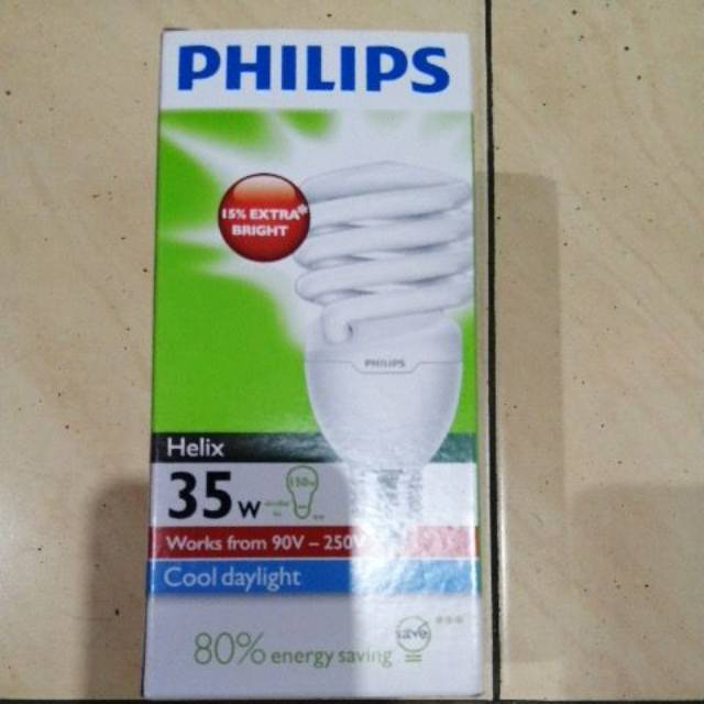 LAMPU PHILIPS TORNADO HELIX 35 WATT