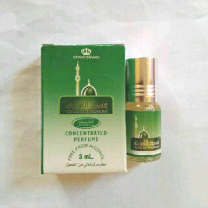 MUSK AL MADINAH Parfum DOBHA Kemasan 3ml Roll On Non Alkohol