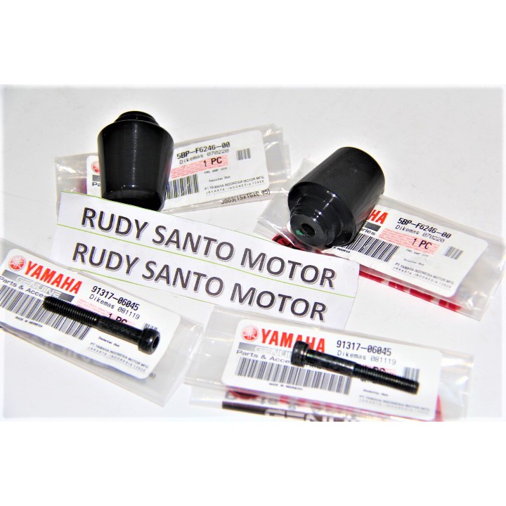 End Grip Bandul Jalu stang Plus baud Rxk Rx King Rxking Scorpio Rxk Original Yamaha-2