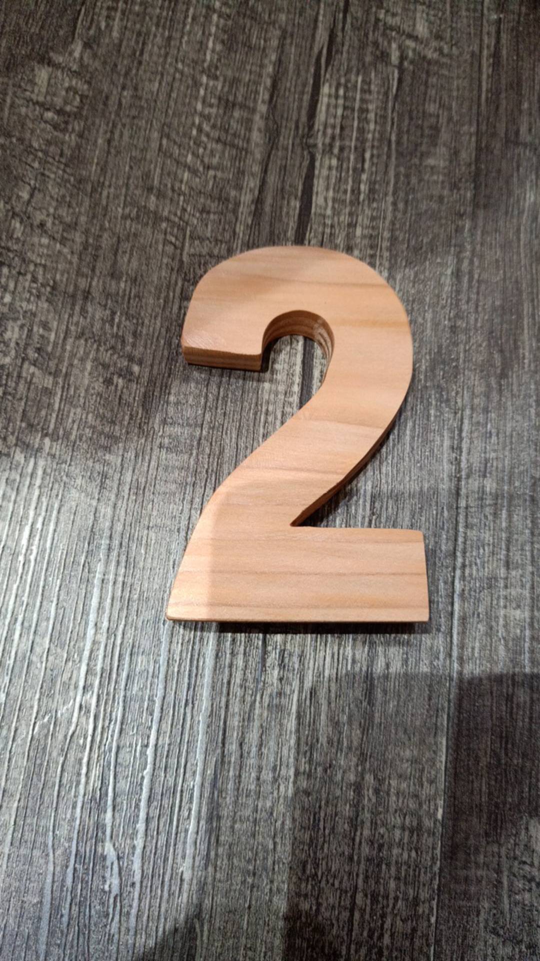 Huruf Timbul Kayu Solid ( Bukan Mdf/triplek)