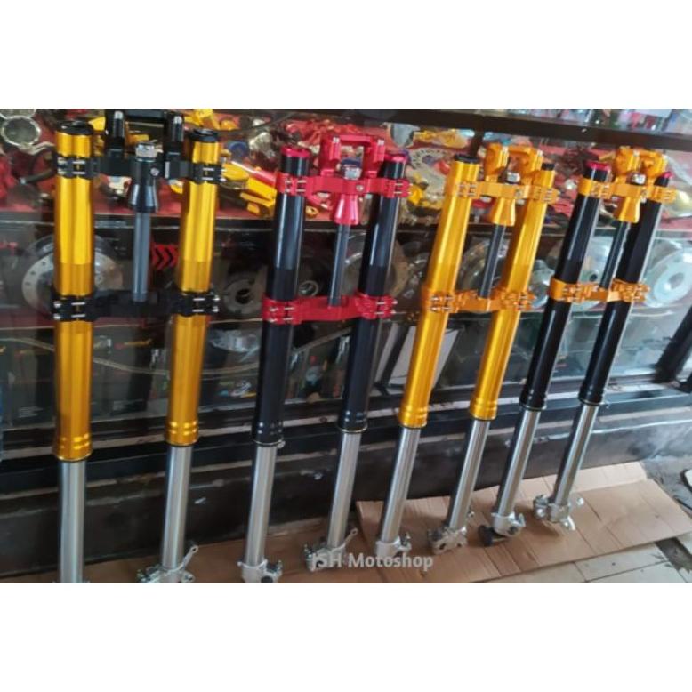 Upside Down Usd Motor Klx 150 Bigfoot Dtracker Shock Depan Cross Expedition Real Jump 2021