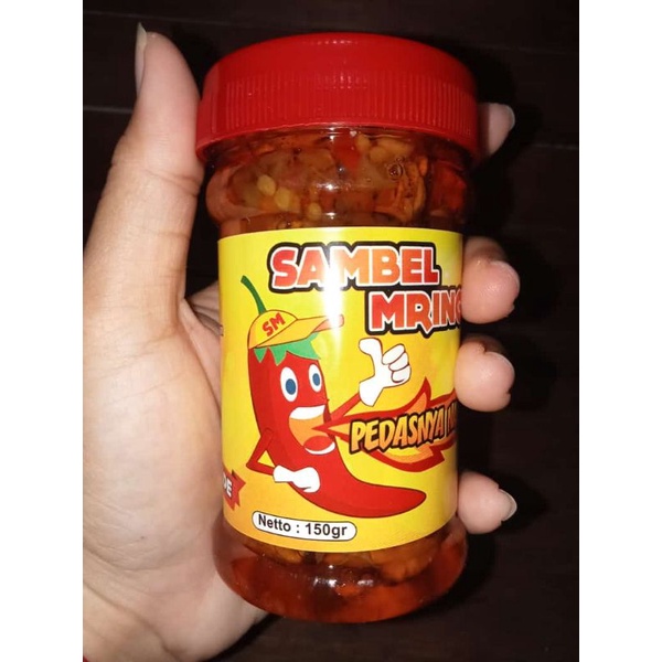 

Sambel Cumi, Tuna, Teri, Bawang, sambel siap saji kemasan toples 150gr (Sambel Mringis)