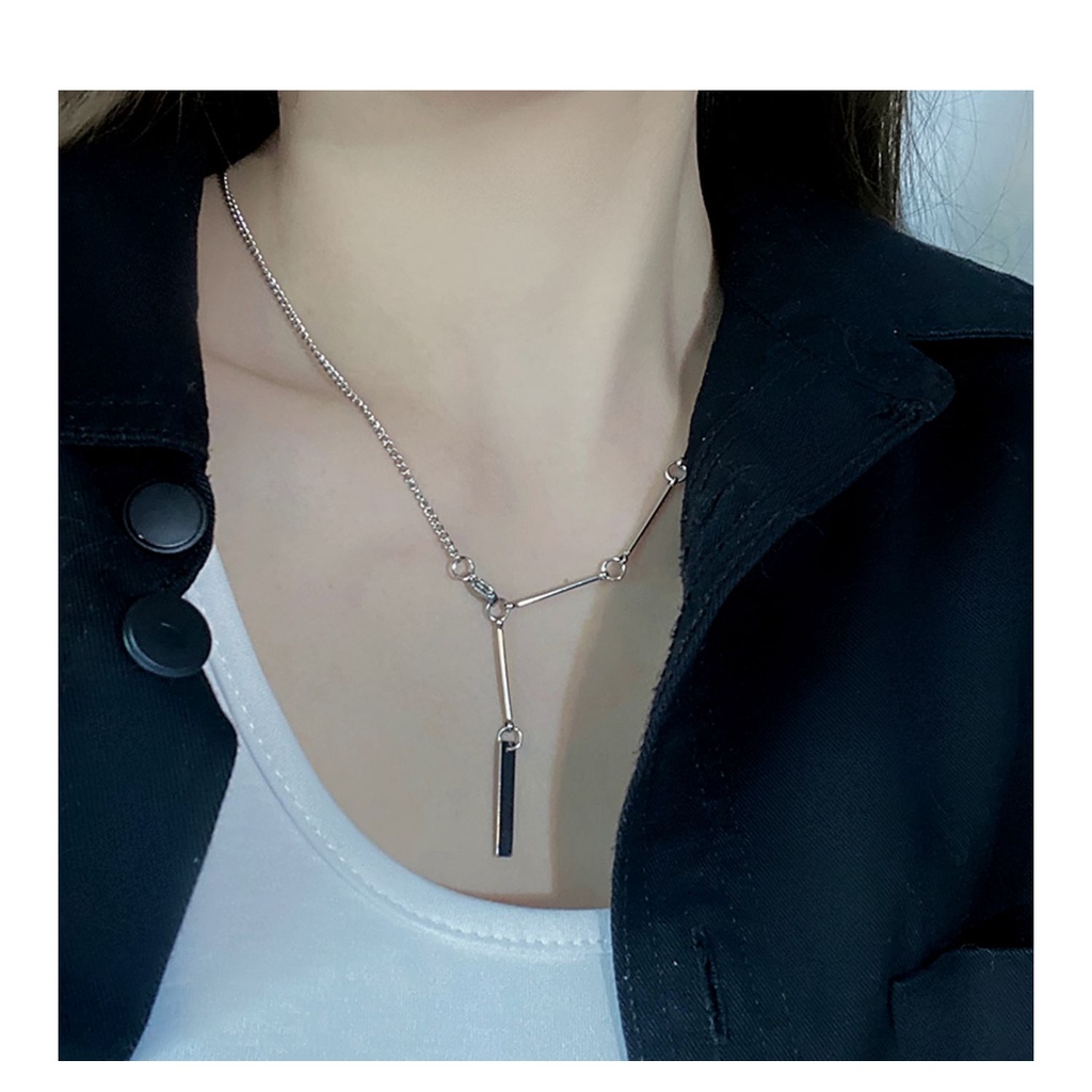 Geometric Necklace Accessories Simple Personality Clavicle Chain