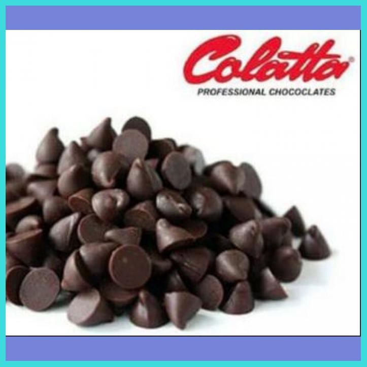 

COLATTA DARK CHOCOLATE CHIPS 250GR / BAKESTABLE CHOCOCHIP / CHOCO CHIP