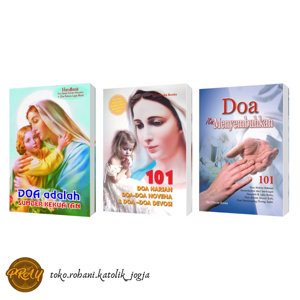 PAKET BUKU DOA KATOLIK (ISI 3 BUKU)