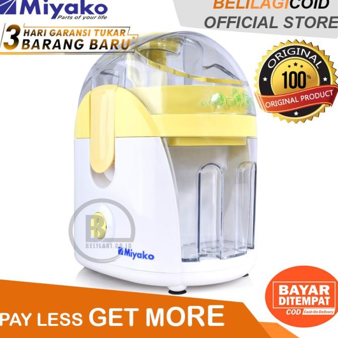 SALE Miyako JE 607 Juicer Plastik Kuning - 600 ML