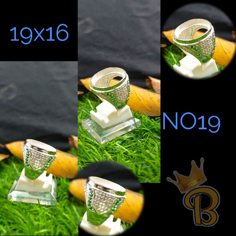 EMBAN PERAK KOMBINASI MATA