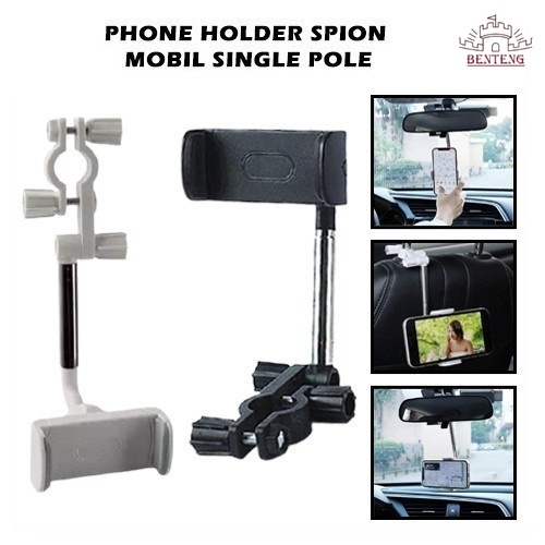 HD33 - Car Phone Holder Mobil Gantung Kaca Tengah Mobil