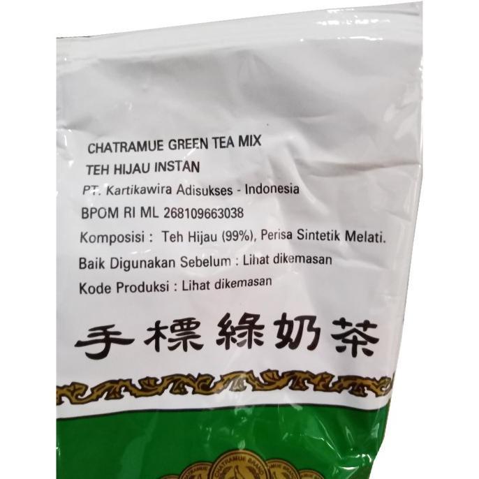 

[[BISA COD]] THAI TEA MIX GREEN TEA THAILAND CHATRAMUE 200 GR HALAL NUMBER ONE BOOM SALE Kode 644