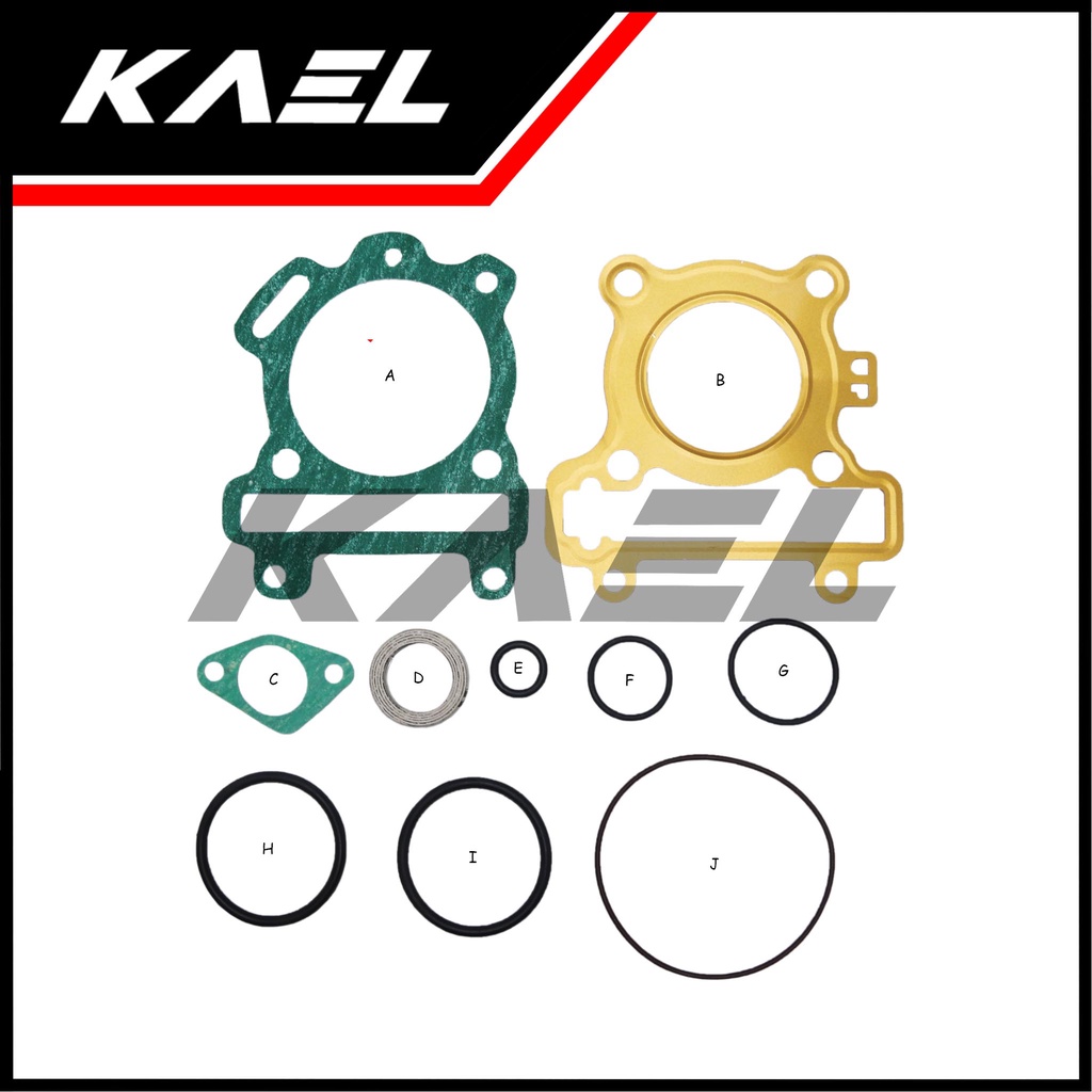 Topset Yamaha Jupiter Z New 115 Robot-Salib 2010-2012 &amp; Vega ZR Top Set Gasket-Paking-Packing Kit