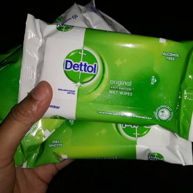 Tisu basah detol promo STOK TERBATAS