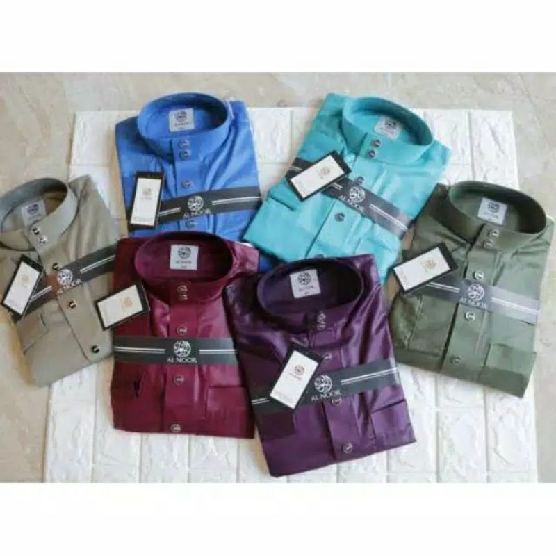 Jubah Al Noor kancing premium
