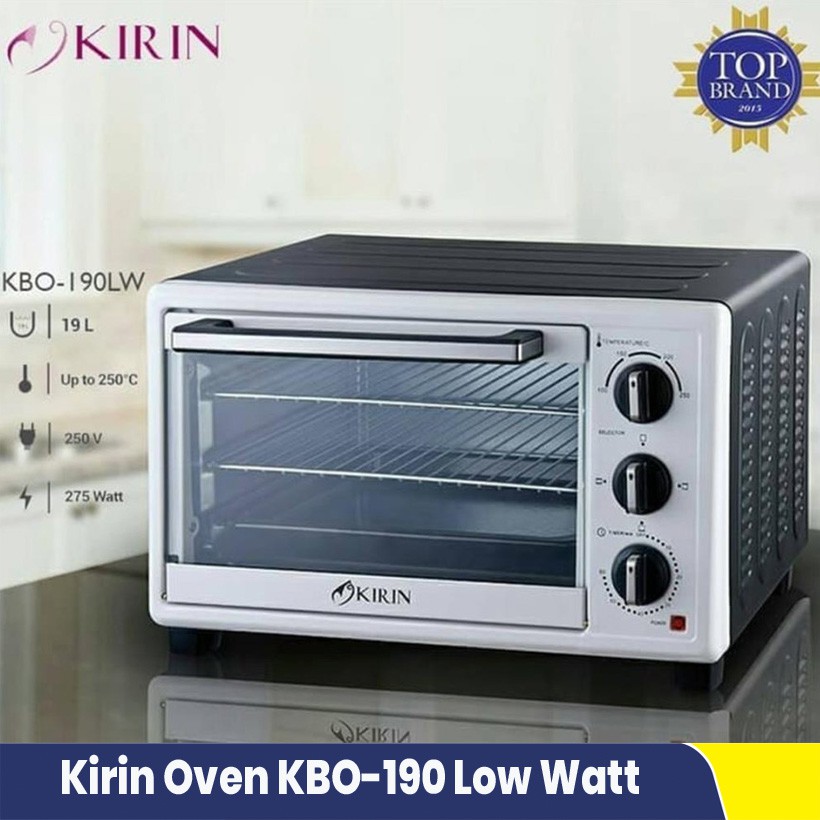 Oven Kirin Low Watt 19 Liter KBO-190LW