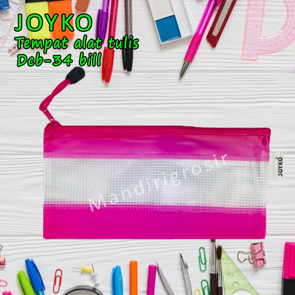 Joyko * tempat alat tulis * Dcb-34 bill * Pink