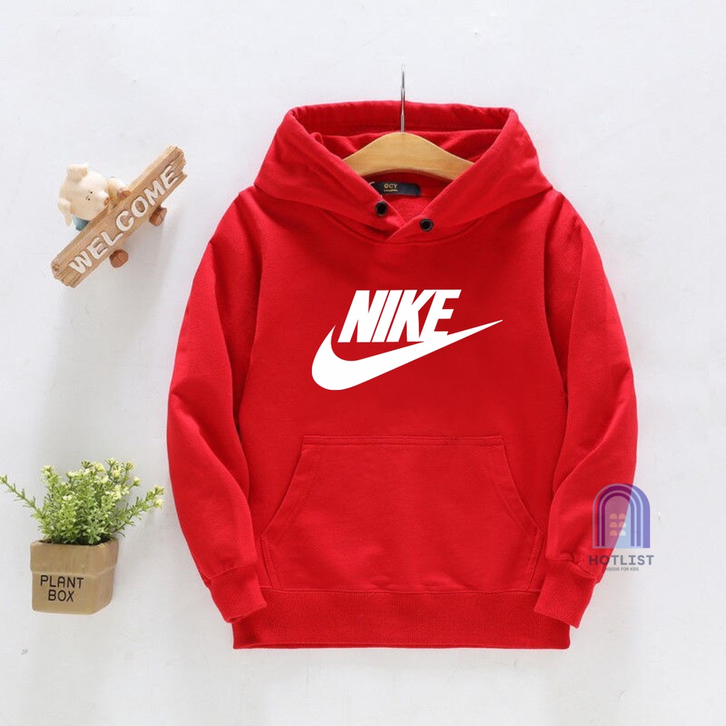 Jaket Hudie Hodie Anak Jumper Unisex Cewe Cowo Perempuan Laki laki nike original Berkualitas Umur 1 