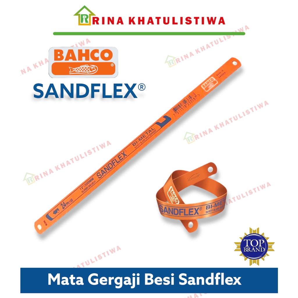Mata Gergaji Besi Sandflex Bahco Bijian | Gergaji Besi Sandflex