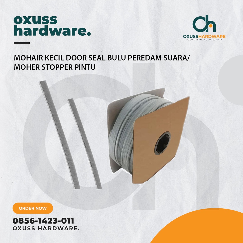 Mohair Kecil Door Seal Bulu Peredam Suara / Moher Stopper Pintu