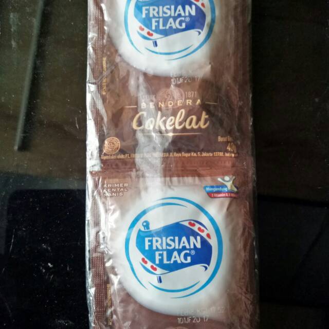 

Susu Kental Manis Frisian flag coklat sachet pergantung isi 6pcs