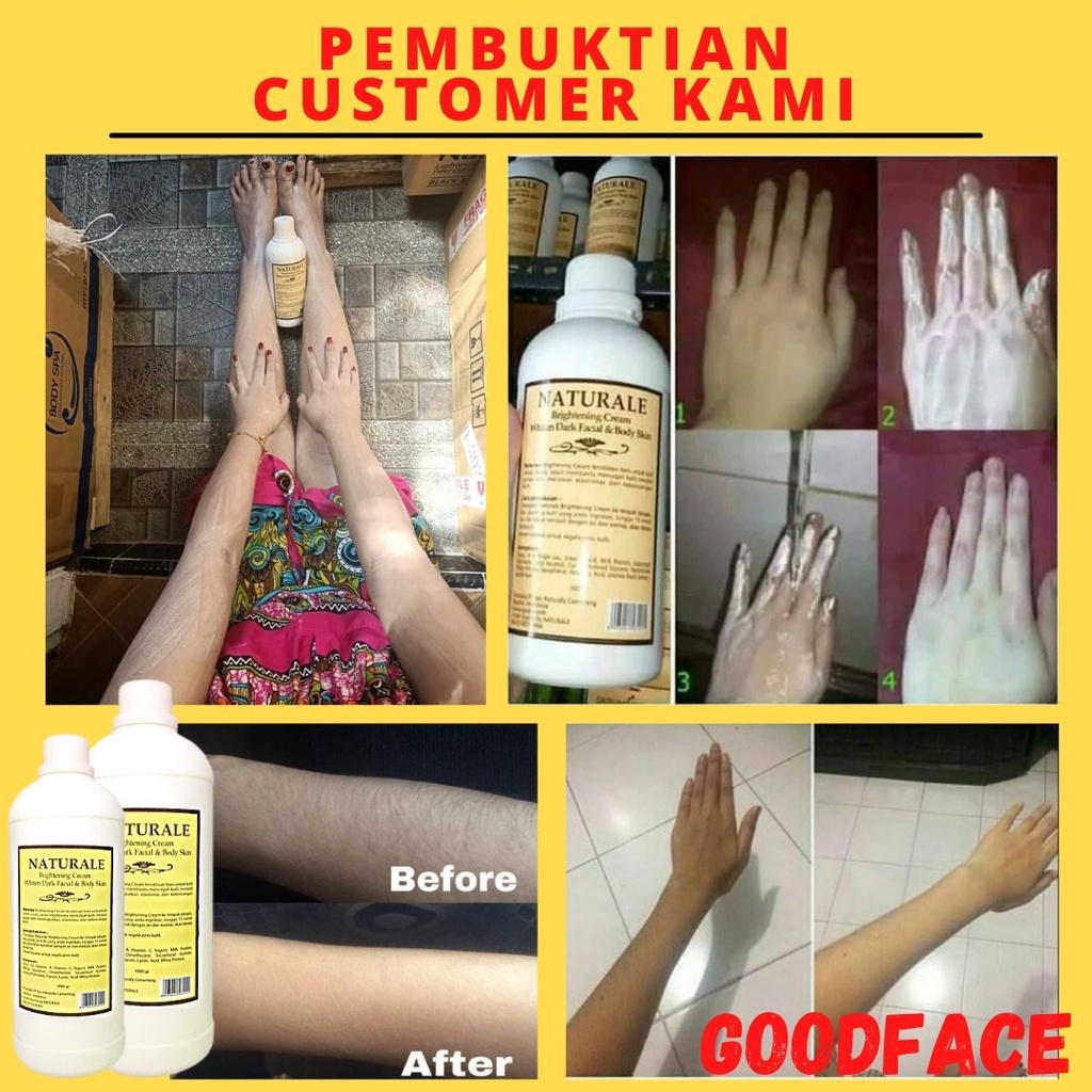 BLEACHING BADAN NATURALE CREAM 250GR PEMUTIH BADAN PERMANEN PEMUTIH KULIT PERAWATAN BADAN