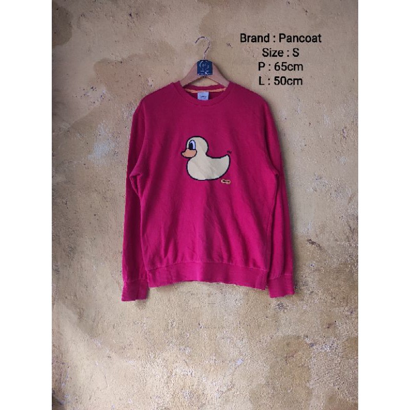Pancoat Bebek Second / Crewneck Pancoat Bebek Second Original